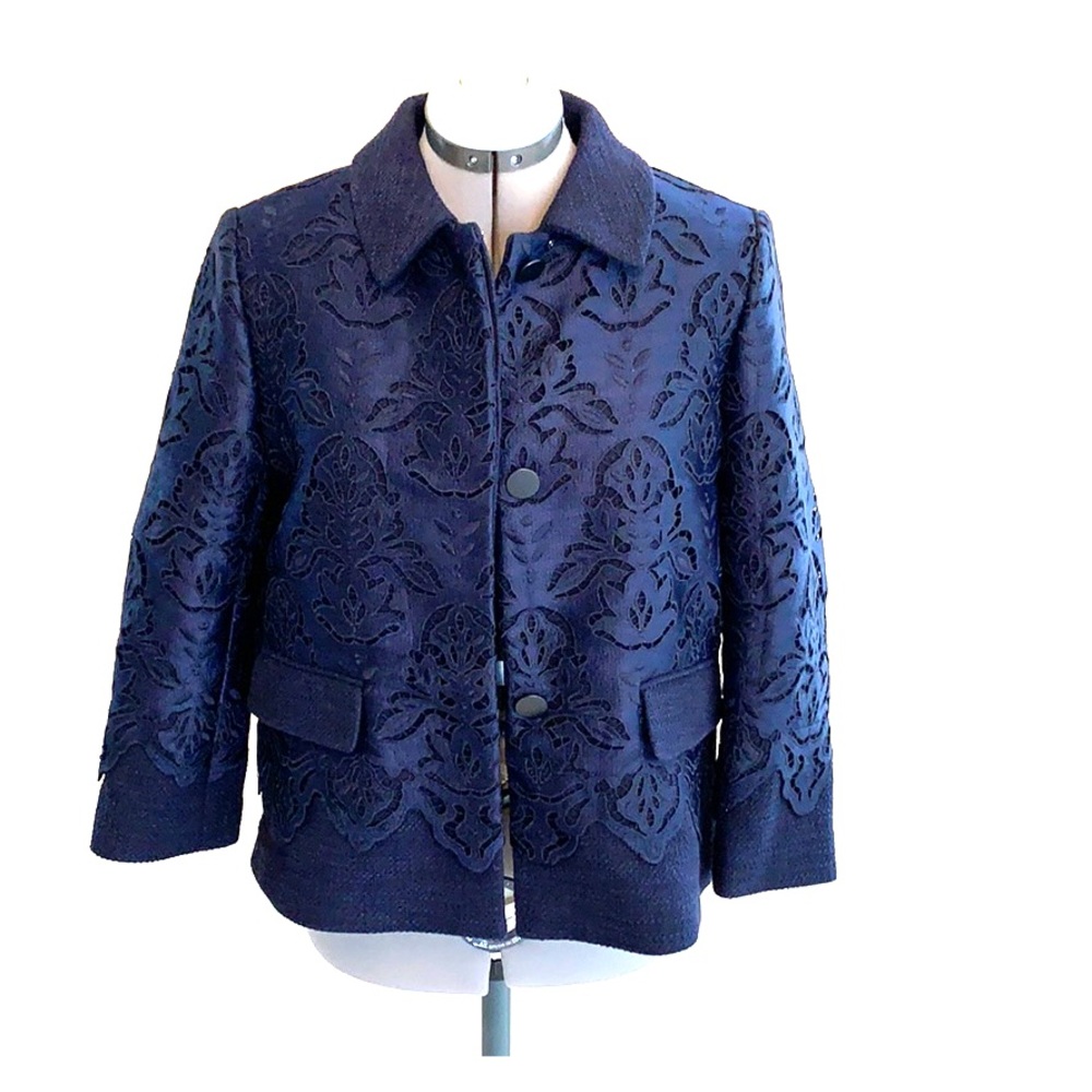 NWT - Ann Taylor Navy Blue Jacket - 6P